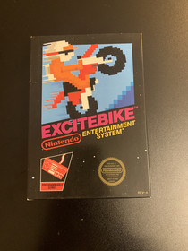 NES Nintendo Excitebike Original CIB