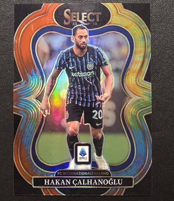 2025-26 Panini Select Serie A Hakan Calhanoglu Tie-Dye /25, Inter Milan, Turkey
