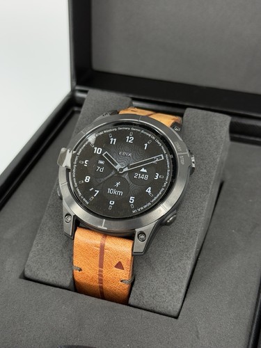 Garmin epix Gen 2 Sapphire Edition 47mm Cassa di Titanio Nera, Cinturino di... - Imagen 4 de 9