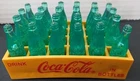 Miniature Coca Cola Crate with 24 Tiny Bottles 3.75" x 2" Vintage