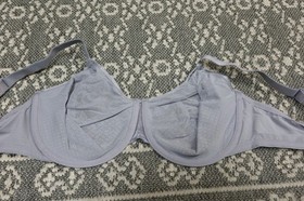 New Wacoal Visual Effects Minimizer Bra - Size 40DDD - Raindrops - # 857210