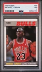 1987 FLEER #59 MICHAEL JORDAN PSA 7