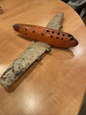 Vintage Wyandotte Stratocruiser toy pressed steel airplane plane toy 