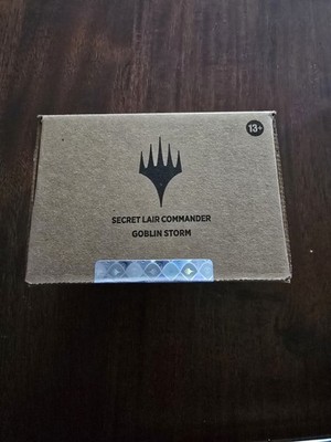 MTG Goblin Storm Secret Lair Commander Deck Magic The Gathering Sealed In Hand