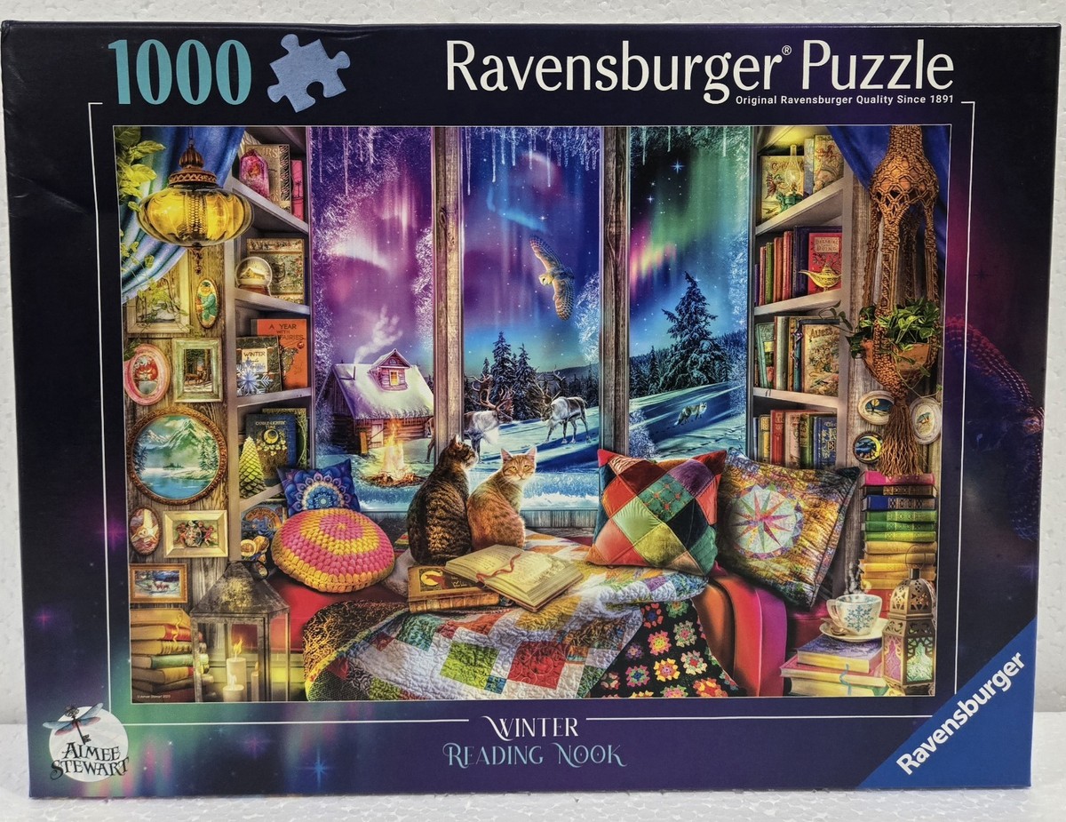 Ravensburger The Reading Room 1000 Piece Jigsaw Puzzle - 70x50cm Finished Size, For Adults & Teens 12+