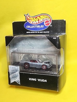 KING KUDA Hot Wheels Collectibles Black Box Limited Edition Gray  Sealed  X2