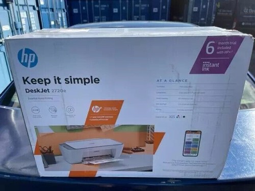 HP DeskJet 2720e All-in-One Printer - White - Afbeelding 1 van 2