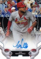 2019 Topps High Tek St. Louis Cardinals Bb Jose Martinez Autographs