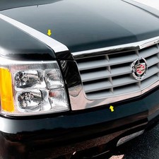 For Cadillac Escalade 2002-2006 Saa Polished Hood Accent Trim