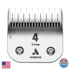 Andis 72625 Carbon-Infused Steel UltraEdge Dog Clipper Blade, Size-4 Skip-Tooth,