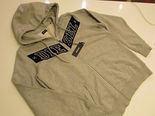 Image of NWT AUTHENTIC DIESEL Full Zip Hoodie Sweat-Shirt Jacket / Medium / Gray