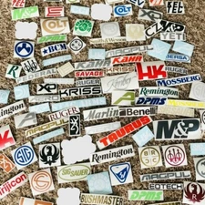 GUN SAFE Hunting Rifle Pistol Military Decal Sticker Pack - Lot of 30 9mm AR