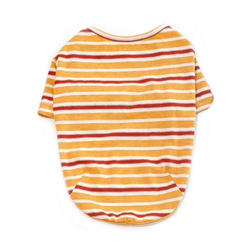 Dog Clothes Cat Pet Coat Stripe Shirt Soft Puppy Jumpsuit Spring For Small Dog - Picture 17 of 17