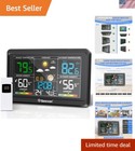 Wireless Indoor Outdoor Weather Station Digital Thermometer Humidity Barometer