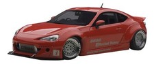 Finished product Autoart 1/18 Rocket Bunny Toyota 86 red from Japan 10998