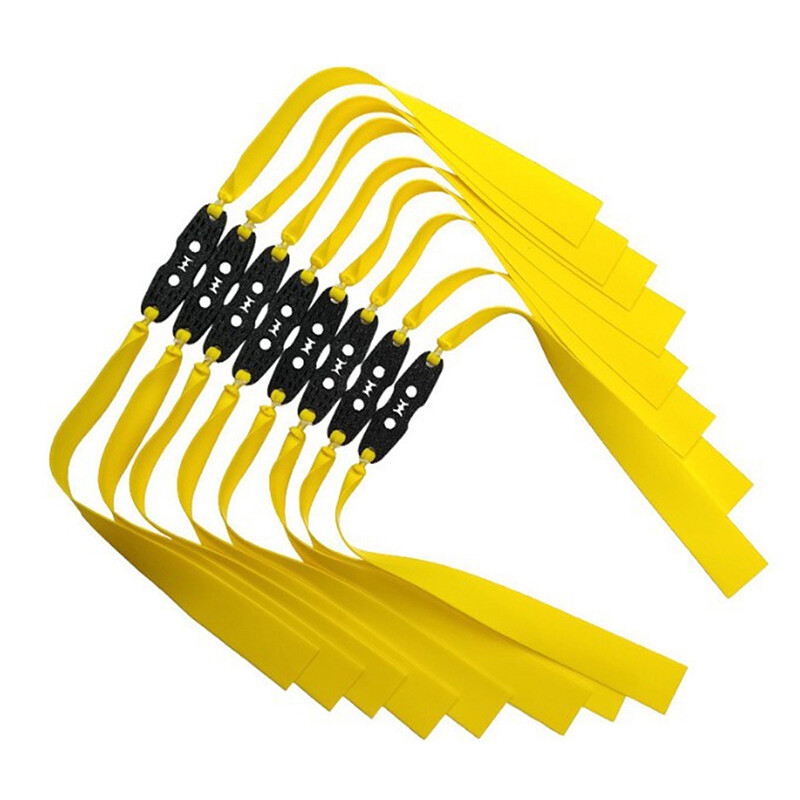 Slingshots Rubber Band Latex Catapult Flat Band Elastic Tube Rubber Bw