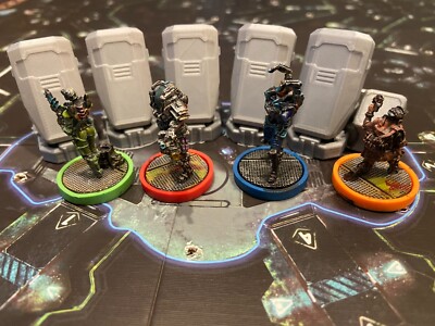 3D Brettspiele  Nemesis Brettspiel Schlafkaspeln Kyronatorium Zubehör