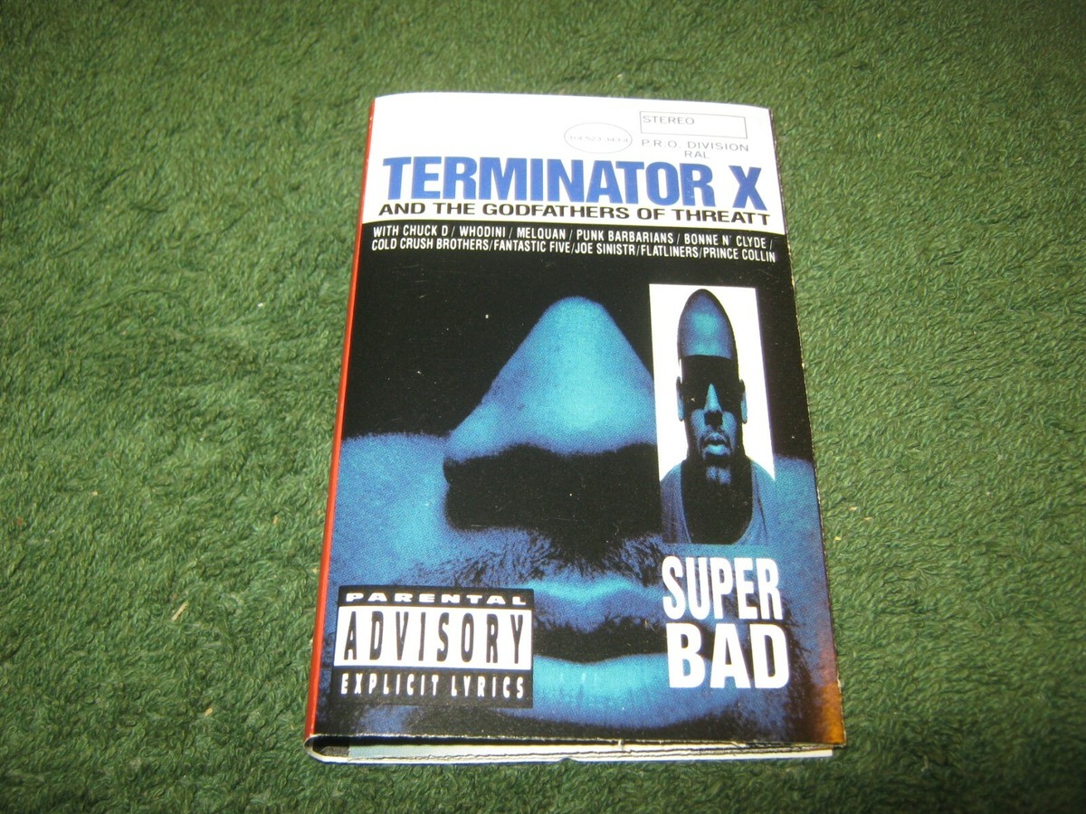 Terminator X Super Bad 未開封 Terminator X And The Godfathers Of Threatt - Super Bad (cassette