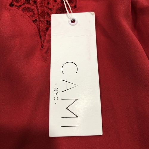 Cami NYC The Everly Red Cami Silk Size Small - Picture 4 of 7