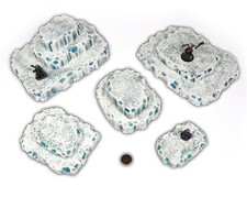 Icy Stacking Hills Set Modular Wargame Terrain Frostgrave Dungeons and Dragons