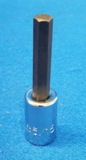 Proto J49905/16, Hex Bit Socket, 3/8" Drive, 5/16" Bit