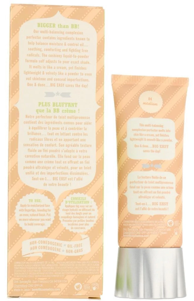 Benefit Big Easy Liquid to Powder Foundation 04 Medium SPF 35 / PA+++ 35ml - Image 2 of 4