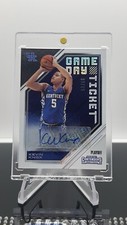 Kevin Knox 2018-19 Contenders Game Day Ticket RC Cracked Ice Auto #'d 3/15 #5