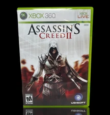 Assassin's Creed II 2 Microsoft Xbox 360, 2009 Good Condition Few Scratches