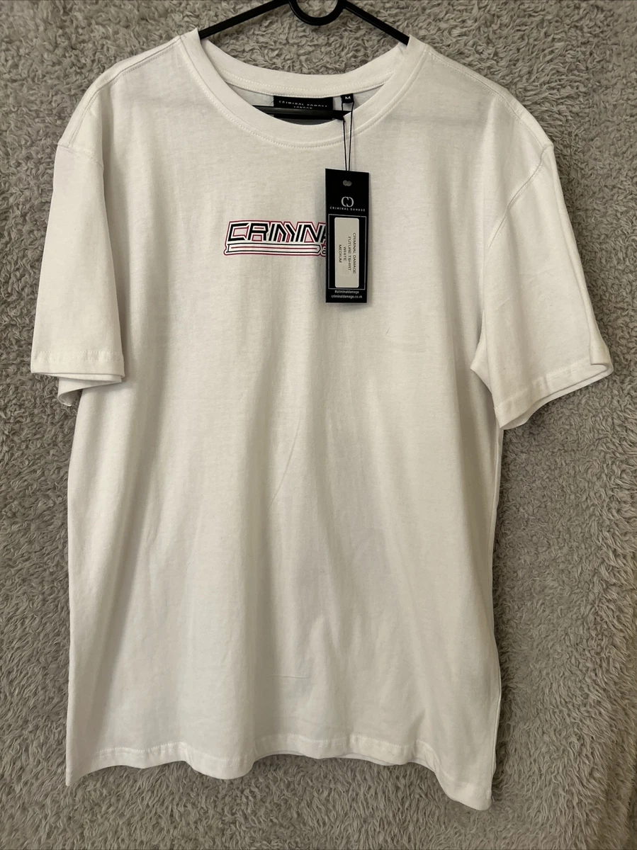 T-shirt Graphique Criminal Damage Homme - Blanc California Vineyard - Taille XL