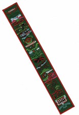 OA Legend Strip Green Felt Background Plastic...