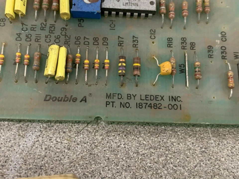 USED DOUBLE A LEDEX CIRCUIT BOARD 187482-001 - Image 2 of 4