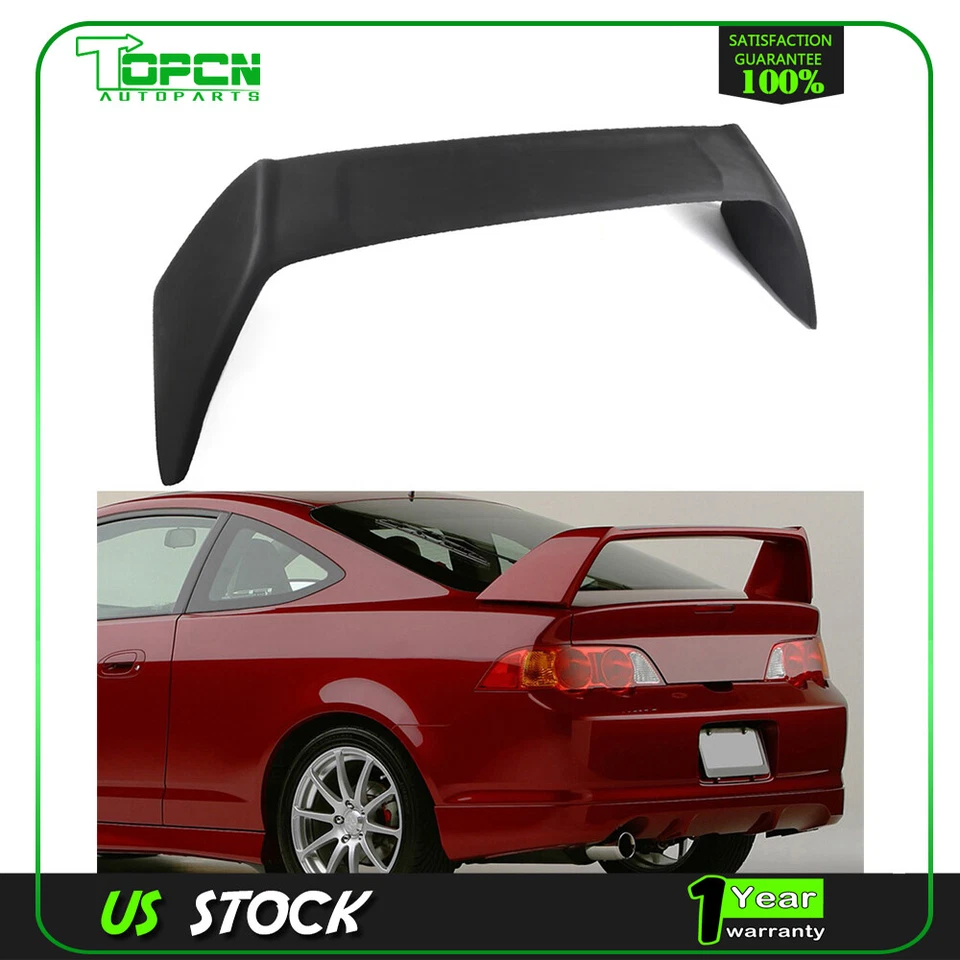 For 02-06 Acura RSX DC5 Type R TR T-R Primed Rear Trunk Spoiler Wing - Image 2 of 4