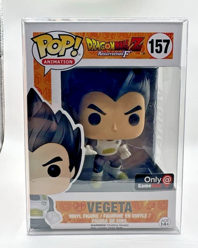 Funko Pop! DBZ: Vegeta - (Black) #157 GameStop Vinyl Figure, New