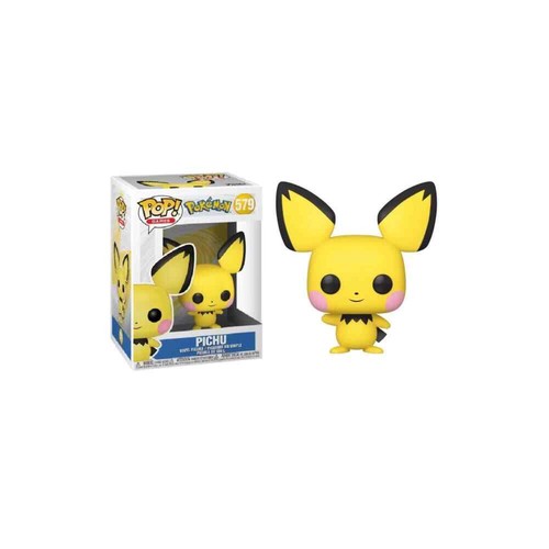 Funko POP! Games - Pokémon - 579 - Pichu Funko POP! Games - Pokémon - 579 - Pichu | Funko Pop | 2 Funko POP! Games - Pokémon - 579 - Pichu | Funko Pop