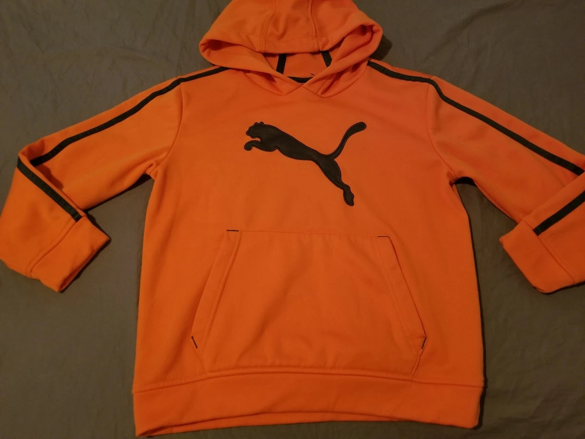 Orange puma cheap jumper