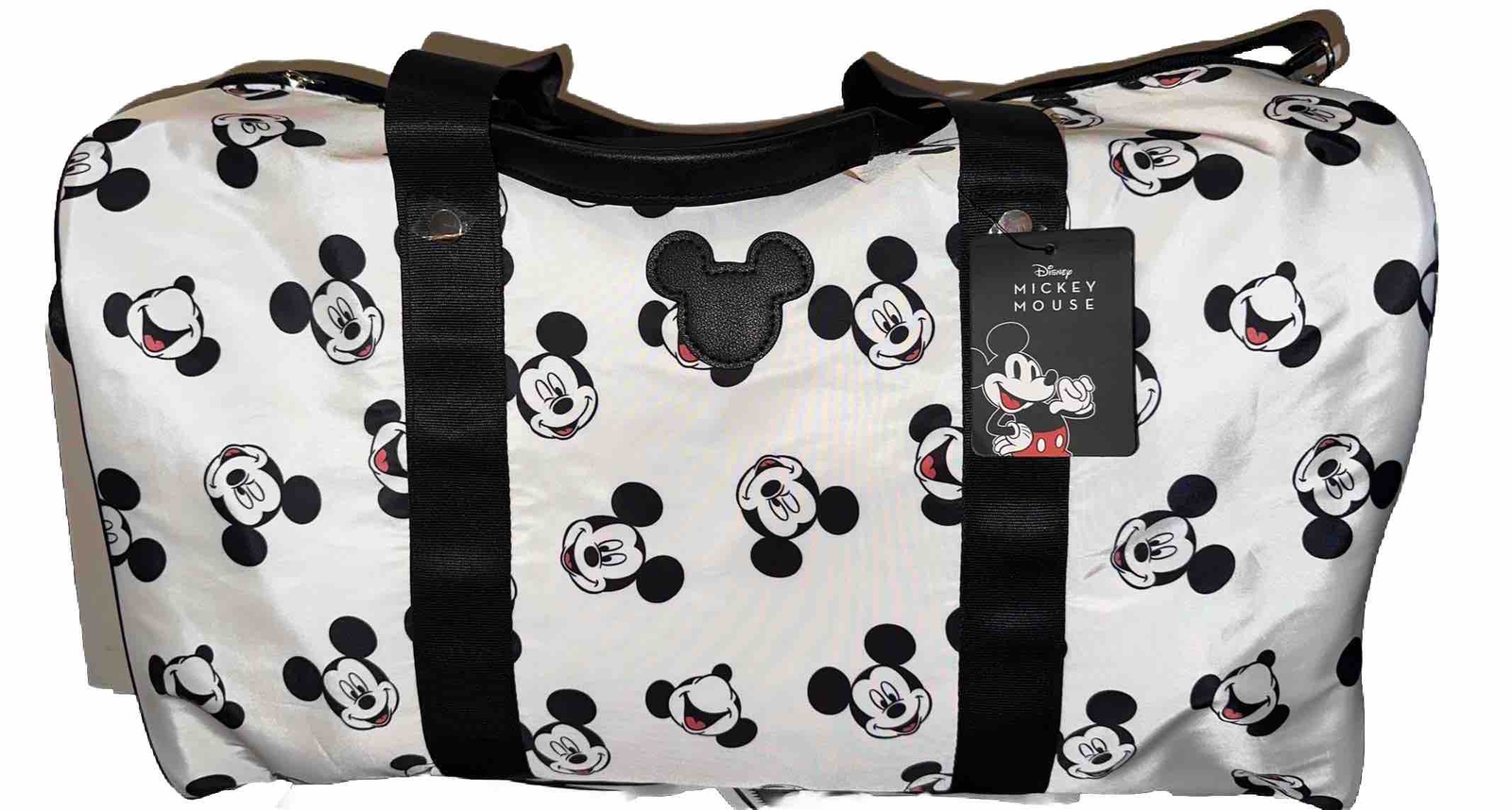 Bolso de lona de fin de semana Disney Mickey Mouse nuevo
