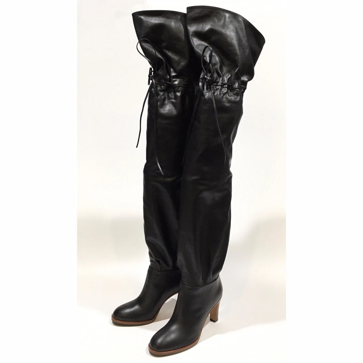 Gucci Over the Knee High (3-3.9 in) Heel Height Boots for Women