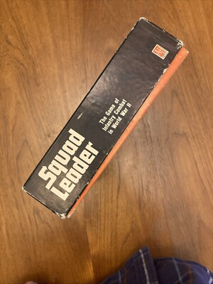 Squad Leader 4th Edition Board Game Avalon Hill WWII 1977 Squad Leader 4th Edition Board Game Avalon Hill WWII 1977