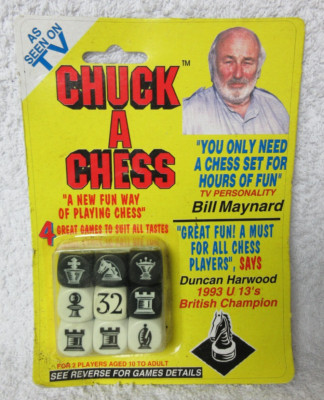Chuck a Chess Würfelspiel 1993 - Eine andere Art Schach zu spielen, Chexi Spiele