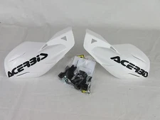 Honda CRF450 White handguards Acerbis unico