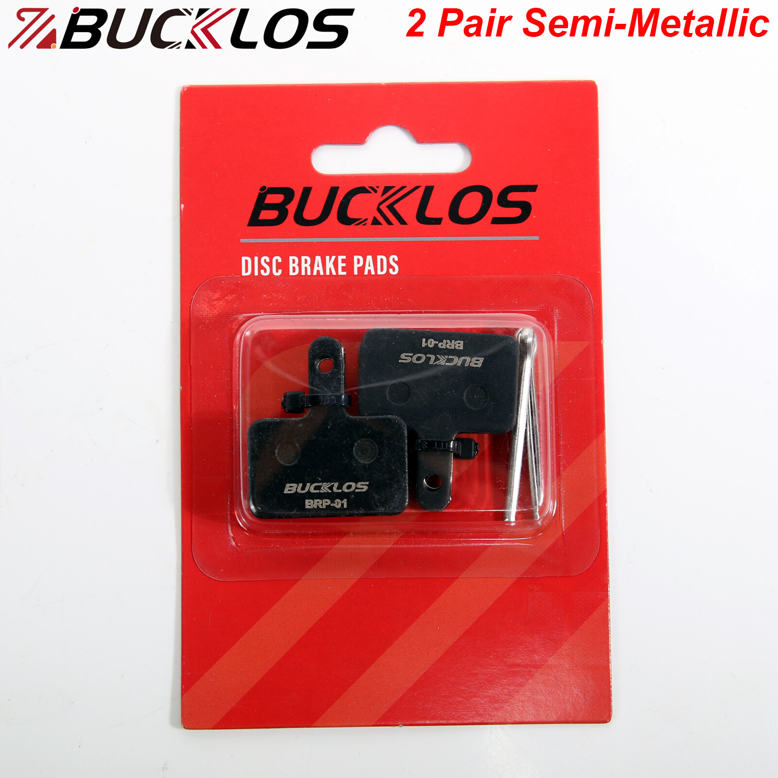 BUCKLOS Mountain Bicycle Mechanical Disc Brake Caliper Front/Rear Brake Pad US