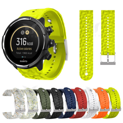 For SUUNTO 9/9 Baro D5 Spartan Sport Silicone Sports Strap