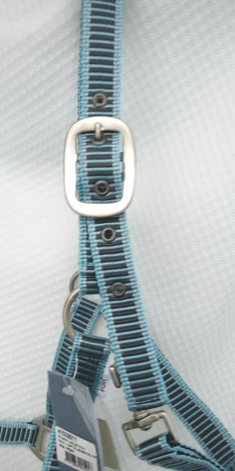 Catago Halfter Nylonhalfter hellblau Full, Pony, Shetty, Fohlen, Pony Fohlen neu - Bild 3 von 4