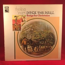 THE KING'S SINGERS Deck The Hall 1973 UK VINYL LP George Martin record Christmas