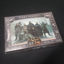 A Song of Ice and Fire Stark Heroes I Board Game Expansion CMON minis pack NEW