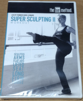 The Bar Method Super Sculpting II Workout DVD 2011 NEW Sealed