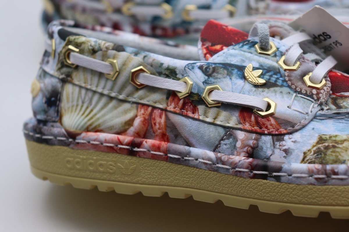 ADIDAS SAINT FLORENT 80'S SEAFOOD PLATTER RARE BOAT SHOES