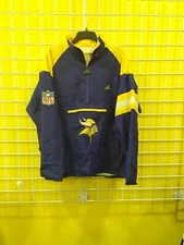 MINNESOTA VIKINGS VTG LIGHT JACKET APEX ONE MENS M 