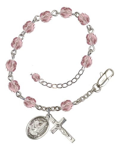 TÚ ELIGES Pulsera Rosario Mujer Santa Plata Bienaventuranza Junio Piedra Natal NUEVO - Imagen 31 de 140