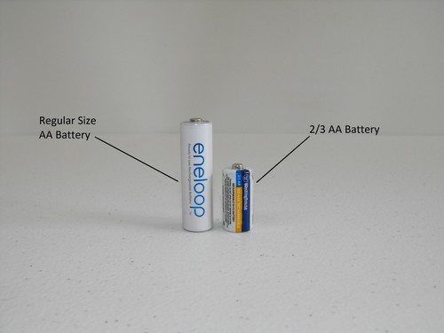 16x 2/3 AA Ni-Mh Battery Rechargeable 1.2 V Volt 150 mAh Batteries Chargeable # - Picture 2 of 5